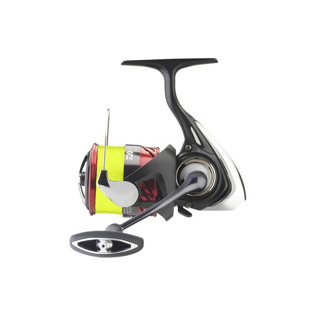 Daiwa 23 NINJA LT 3000-C / JB4 0.19MM YELLOW, 3000-C, left and right hand, Spinning fishing reel, bespult, Front Drag, 10006-300